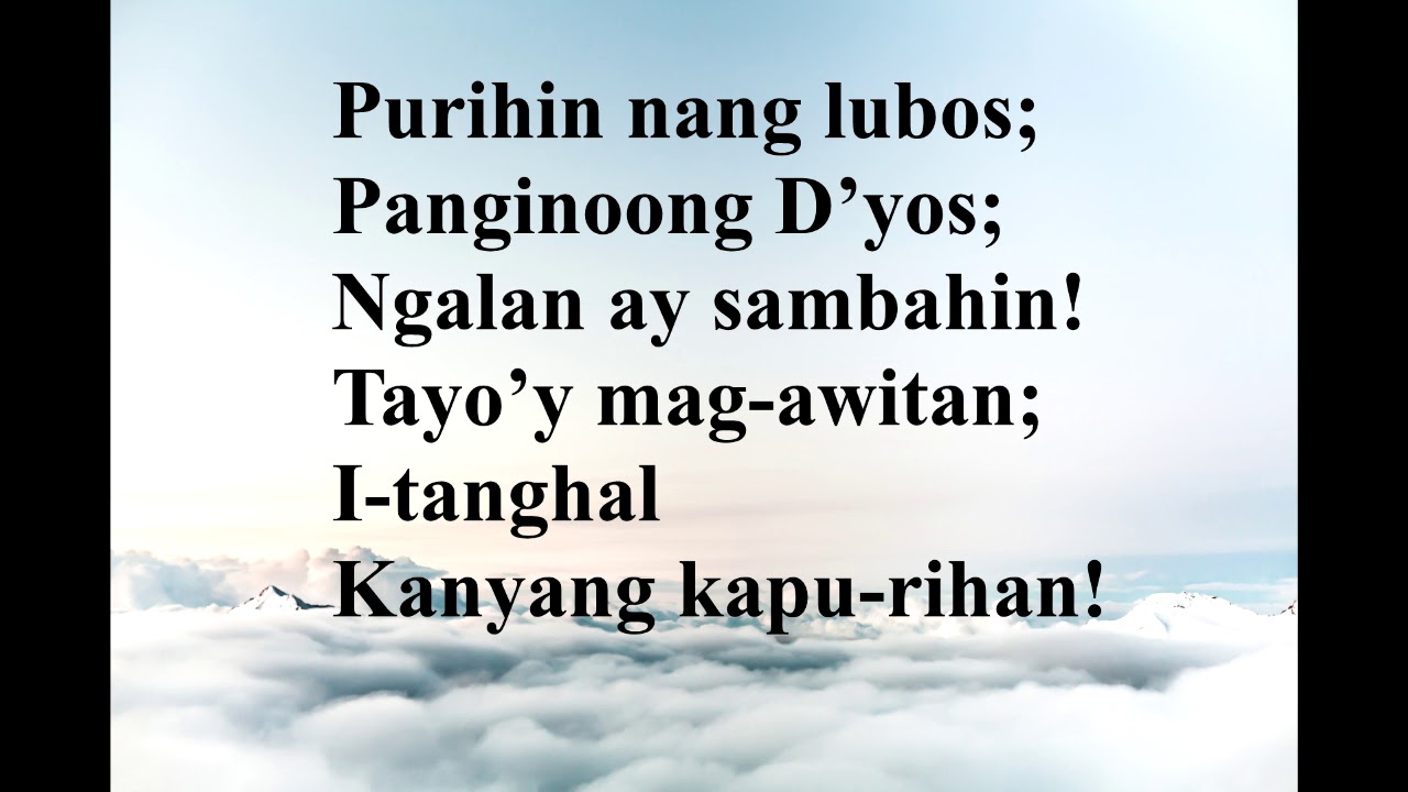 Sanmao tagalog version tagalog